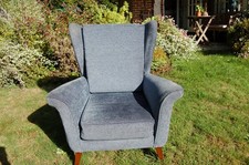 CC41 Wing Backed Chair Post Rationing WW2