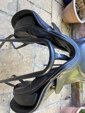 Albion Black SLK Dressage Saddle 17.5inch. M/W