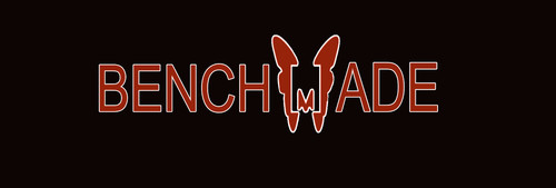 Benchmade black metal sign - benchmade,