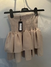 Boohoo Nude Rahrah Layered