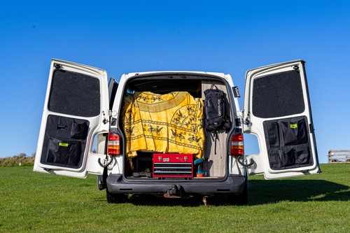 Barn door storage - vw,