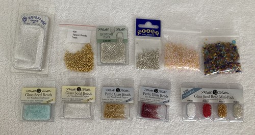 Packs beads including - packs,