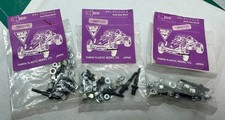 3 Tamiya RC  Vintage Original 1/10 WILD ONE Screw Bags C