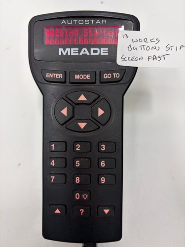 Meade autostar 497 hand - autostar,