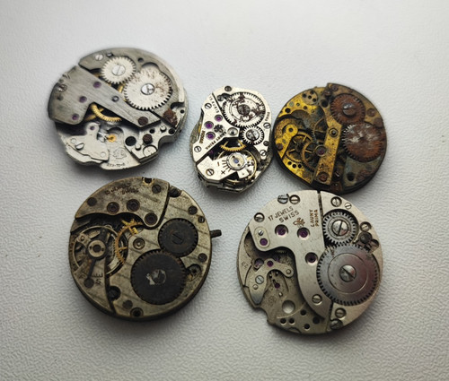 Watch lot movement for parts