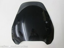 Black Smoked Motorcycle Windscreen Screen (Cafe Racer Street Fighter)