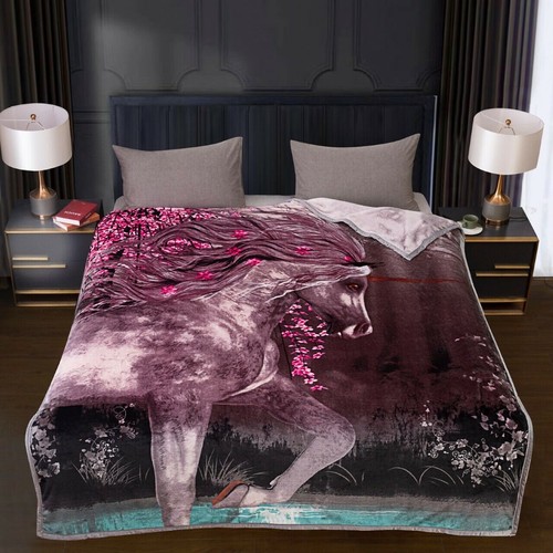 Animal designs mink throws - 3d,