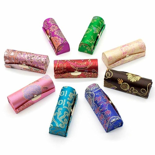 Silk satin design lipstick box - design,