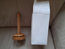Wool Holder  Wooden  Holder New & Boxed