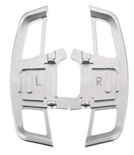 Silver Paddle Shifter Lever Extensions For VW Golf MK7 7.5 VII R GTI GTD TSI DSG