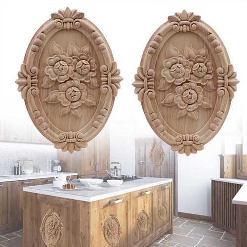 Wooden carved applique - wooden,