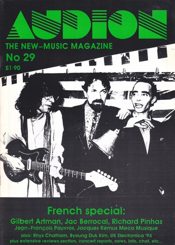 Audion magazine - audion,