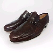 Clarks Brown Leather Loafers