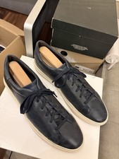 Massimo Dutti Navy Leather