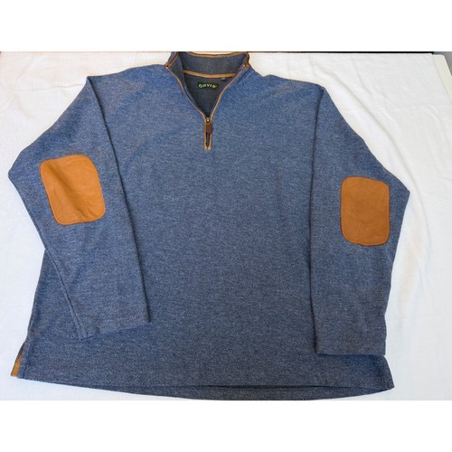 Orvis mens xxl blue marled - mens,