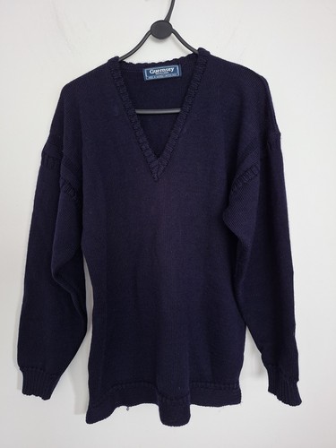 Guernsey woollens navy men - navy, men's
