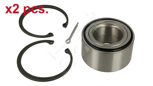 Pcs front rear wheel hub - rear,