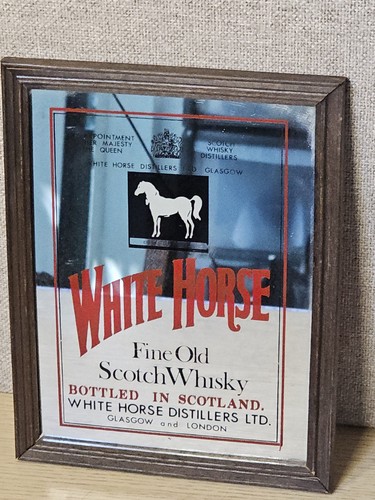 Vintage white horse scotch - ,