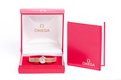 Vintage 9ct gold omega ladies - vintage,