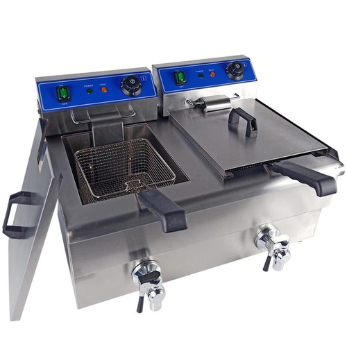 2x10l electric deep fryers - electric,