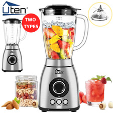 2L Glass Jug Blender High Speed Table Top Blenders Juicer Smoothie Maker 1800W