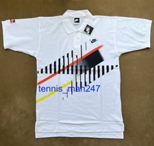 Nike John McEnroe 1990 Air Tech Challenge Court Tennis Polo Shirt Agassi Attack