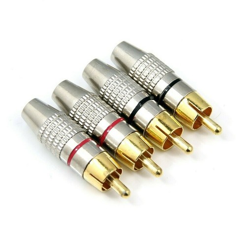 Rca phono male - pack, of