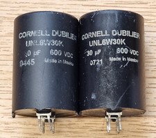 30uF 600V POLYPROP CAPACITOR DUBILIER HI SPEC FOR TUBE AMPS ETC From Icon Audio
