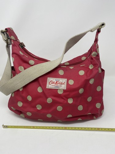 Cath kidston red spotted bag - cath,