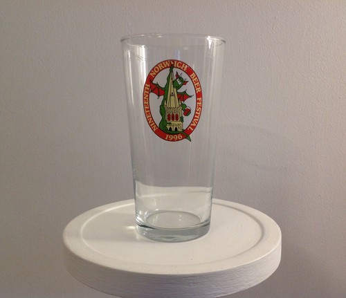Norwich beer festival glass - norwich,