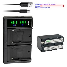 Kastar battery lcd dual - kastar,