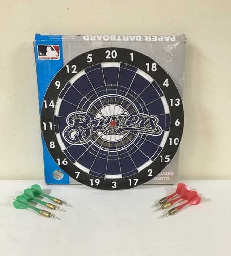 Milwaukee brewers dartboard - brewers,