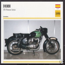 1959 Derbi 350cc Primera