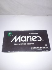 Marie's Oil Painting Colour 18 Tubes - 12 ml Assorted Color Tube Set NEW Unused