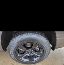 SET OF GENUINE 2019-2022 DODGE RAM 1500 20” ALLOY WHEELS & TYRES WITH TPMS MINT!