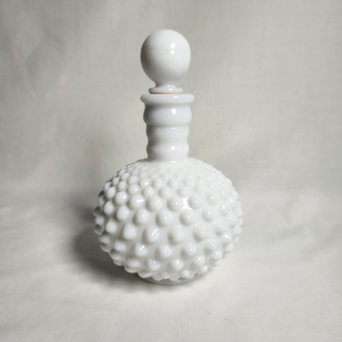 Vintage fenton hobnail milk - vintage,