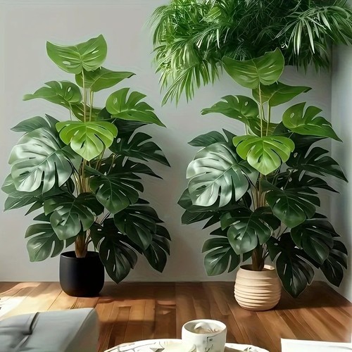 Artificial monstera palm tree - artificial,