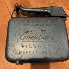 VINTAGE EVERSURE FILLACAN PETROL CAN Display Prop Retro Decorative Memorabilia
