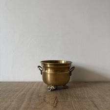 Vintage Rustic Small Brass