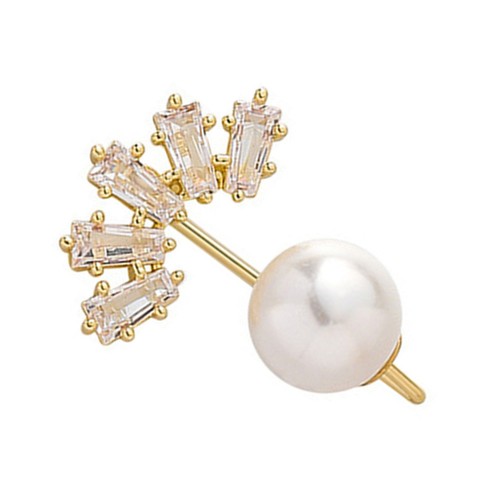 Women safety pearl brooch - brooch, pin