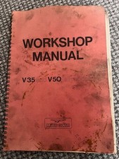 Original Moto Guzzi V35 and V50 Workshop Manual