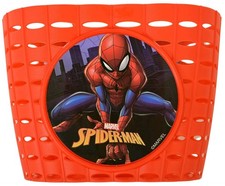 Spiderman Plastic Bike Basket