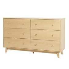 Uimoso 6 Drawer Dresser Wooden