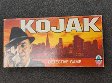 KOJAK Police Detective Board Game - Arrow Games - Vintage/1970's COMPLETE (H11)