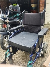 Folding Power Electric Wheelchair. New Batteries. fits in any  car boot