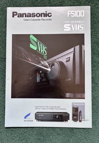 Vintage panasonic fs100b - panasonic, nv-fs100b