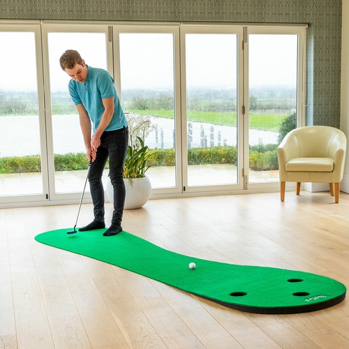 Golf putting mat - golf, home