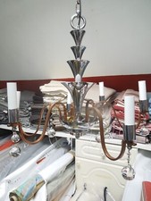 French Art Deco chrome &