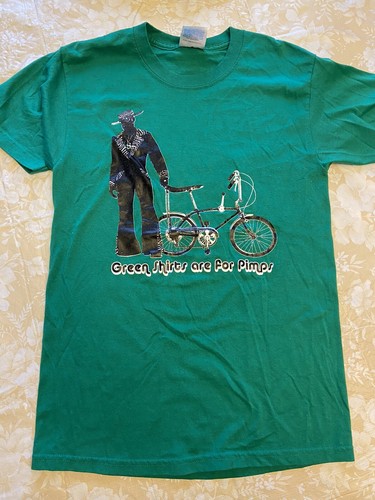 Green shirts are for pimps - pimps, low