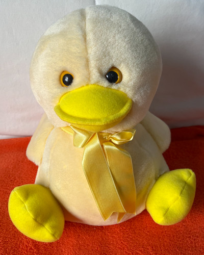 Yellow duck soft - yellow,